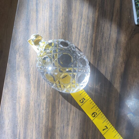 Turtle Paperweight by Waterford, Ireland. Crystal Figure Faceted and Per… - Picture 3 of 12